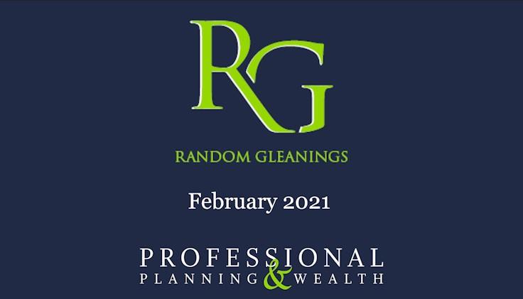 Random Gleanings: Topics Du Jour Thumbnail