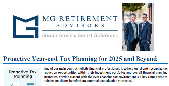 September 2025 Proactive Year-end Tax Planning for 2025 and Beyond Thumbnail
