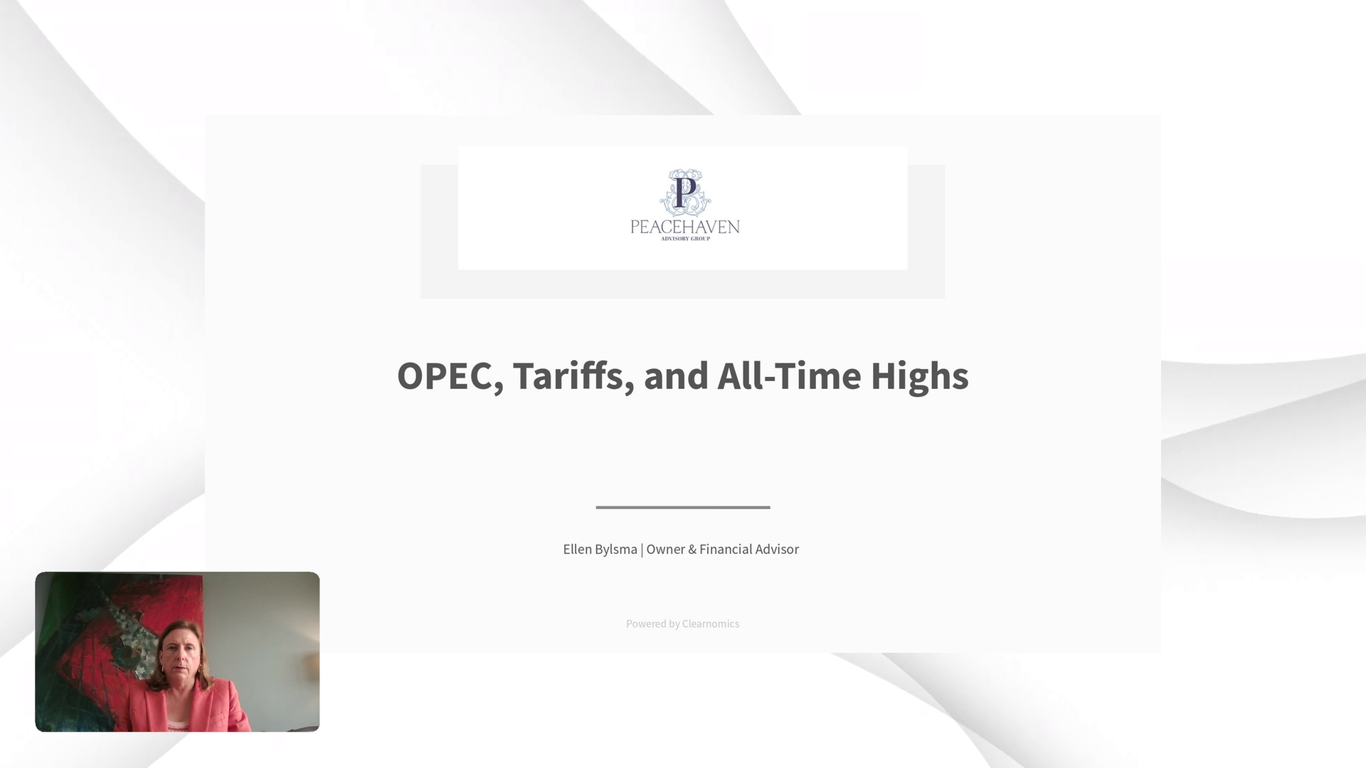 OPEC, Tariffs, and All-Time Highs Thumbnail