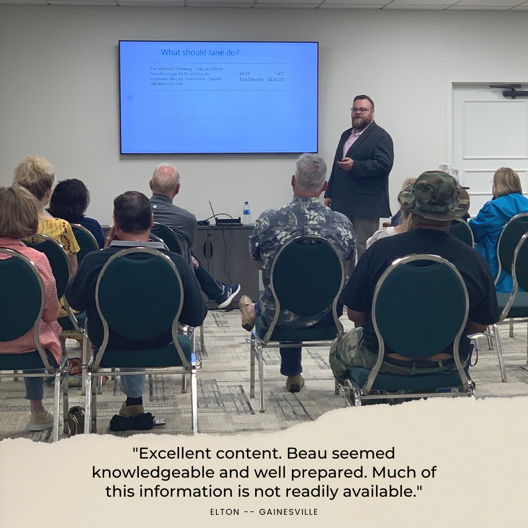 Social Security Workshops - November 6, 9 and 11, 2021 Thumbnail