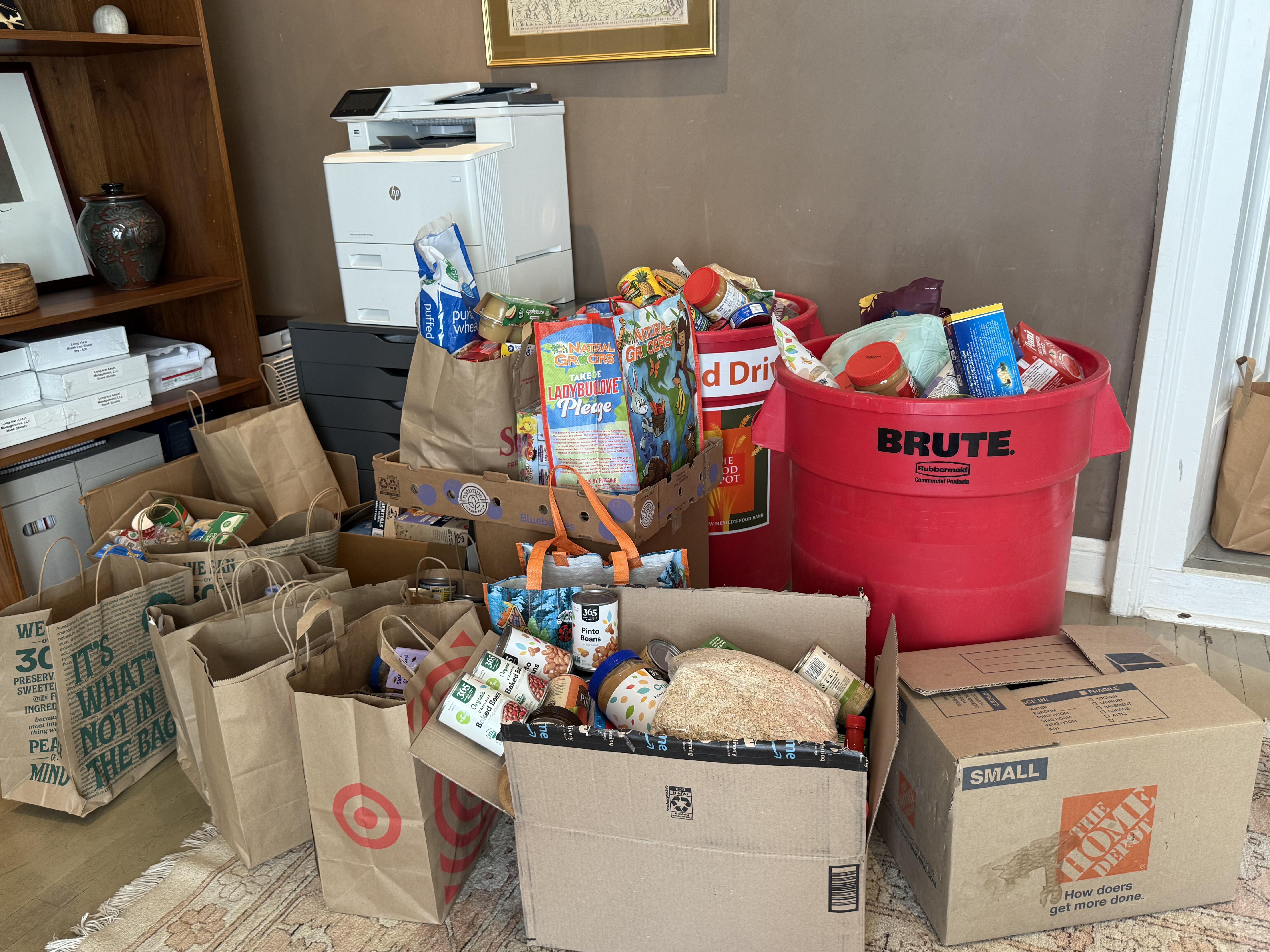 Holiday Season Gratitude and Food Drive Success Thumbnail