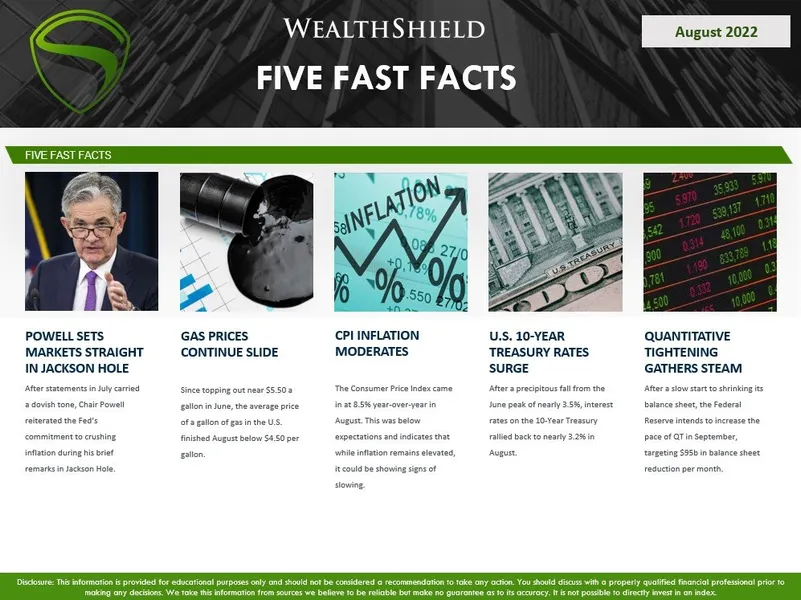 August 2022 Five Fast Facts