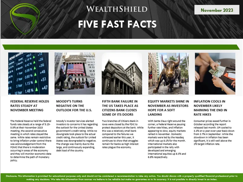 November 2023 Five Fast Facts