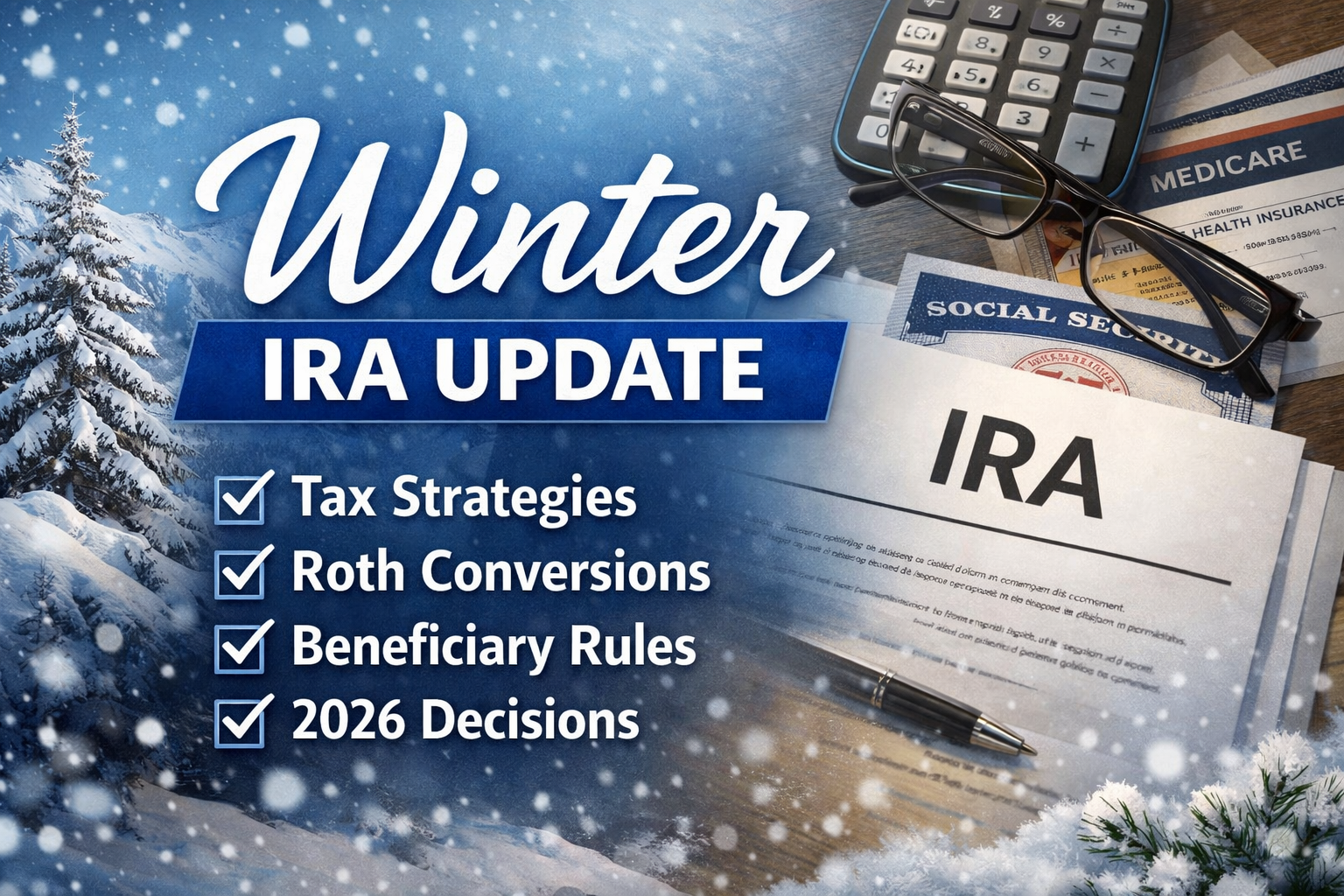 2026 Retirement Planning Update: Taxes, IRAs, and Smart Next Steps Thumbnail