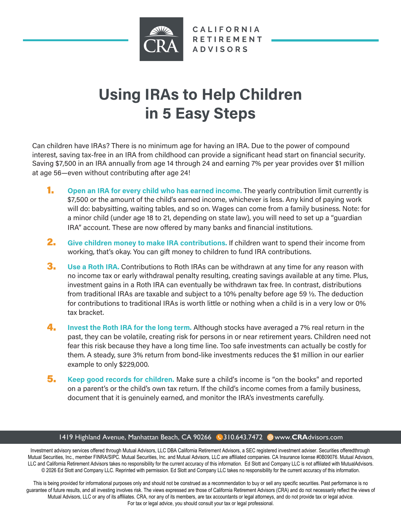 Using IRAs to Help Children in 5 Easy Steps (2026) Thumbnail