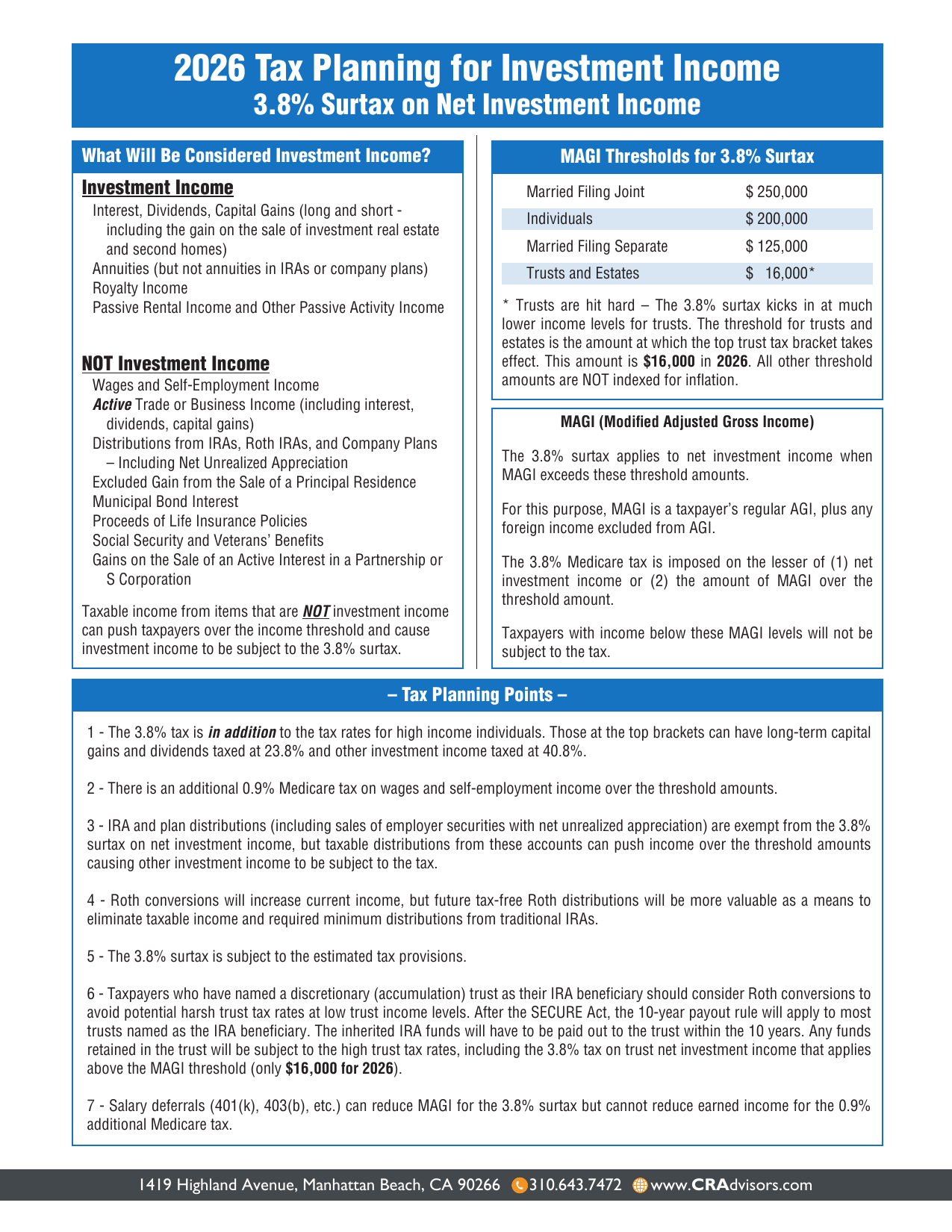 Tax Planning for Investment Income 2026 Thumbnail