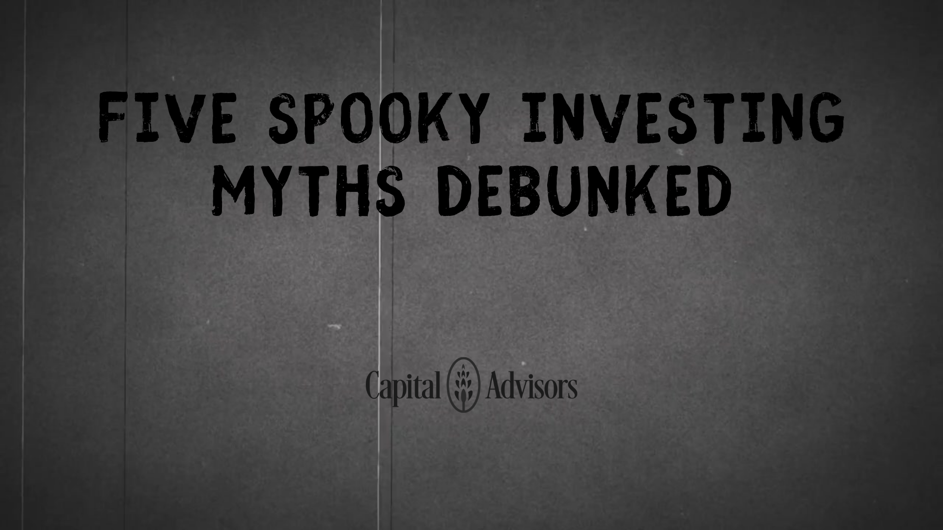 Five Spooky Investing Myths Myths Debunked Thumbnail
