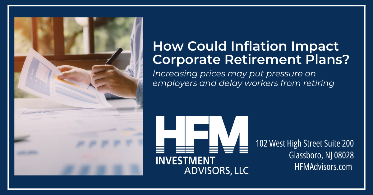 How Could Inflation Impact Corporate Retirement Plans? Thumbnail