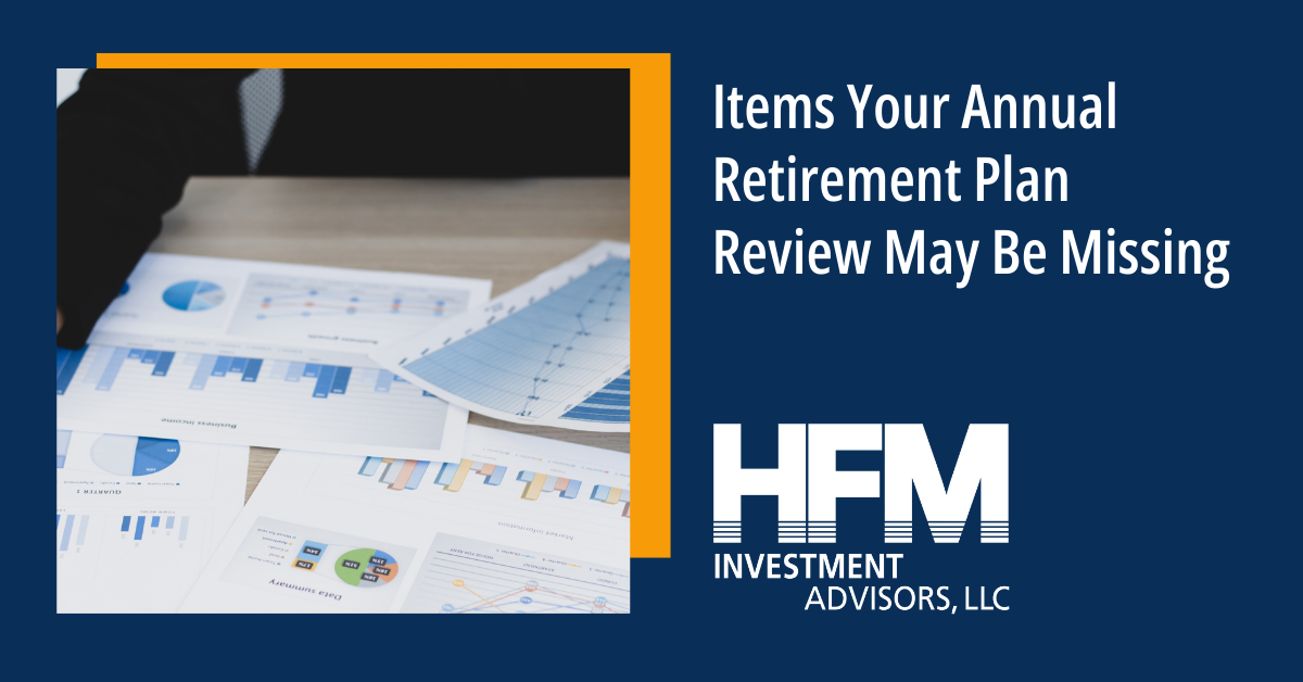 Items Your Annual Retirement Plan Review May Be Missing Thumbnail