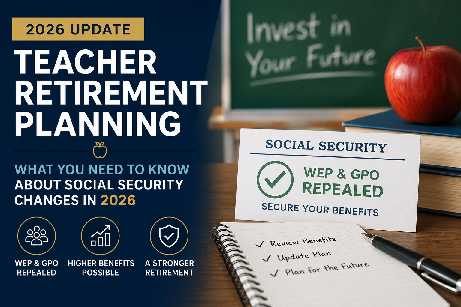 Teacher Retirement Planning in 2026: What Educators Need to Know About Social Security Changes Thumbnail