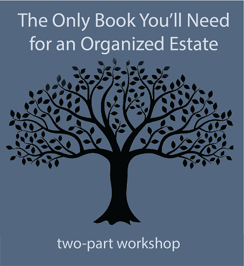 The Only Book You'll Ever Need for an Organized Estate: Two-Part Seminar Thumbnail