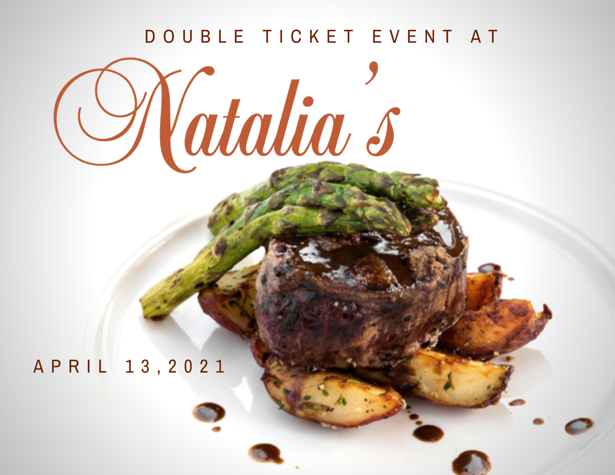 Double Ticket at Natalia's @ 6pm Thumbnail