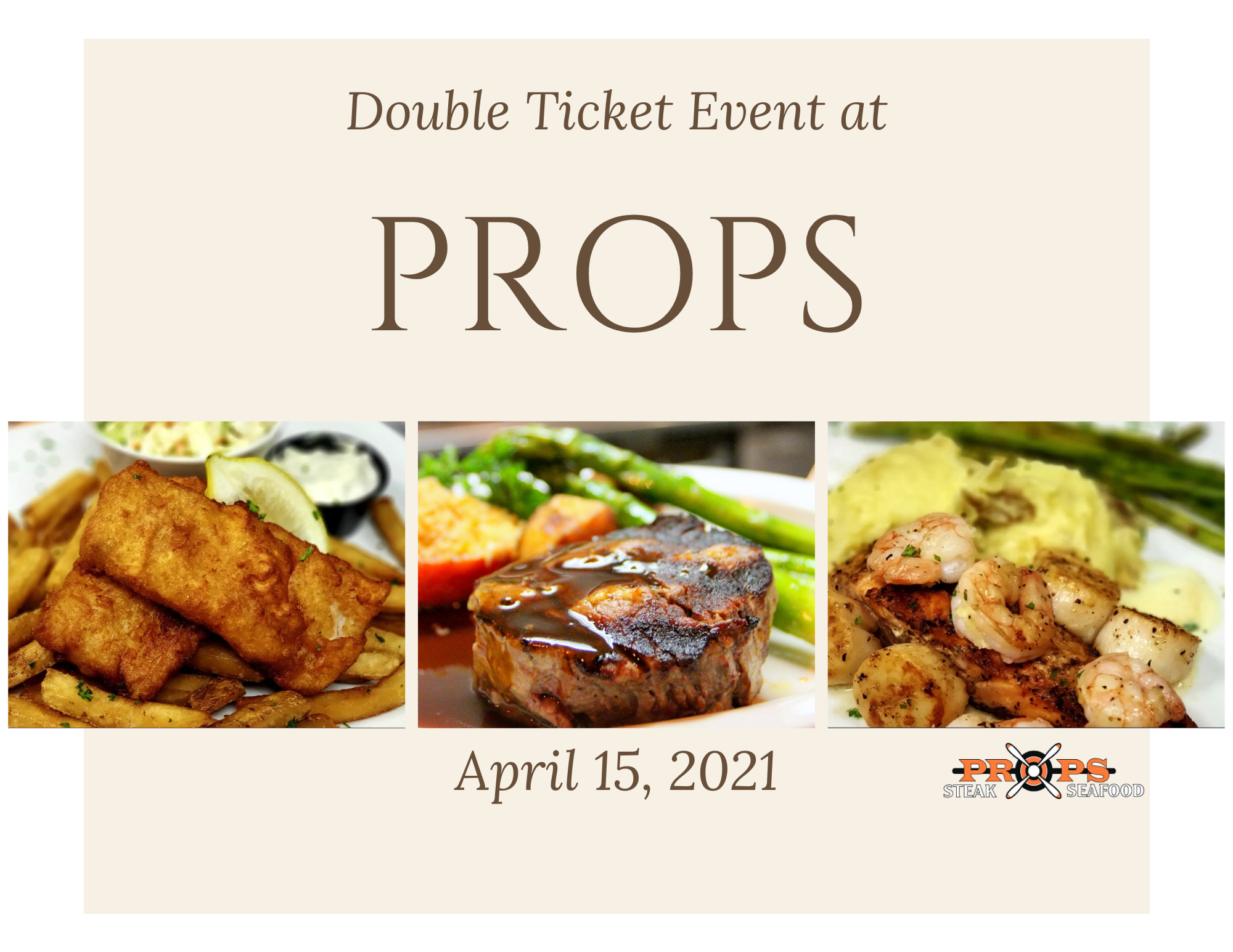 Double Ticket at Props @ 6pm Thumbnail