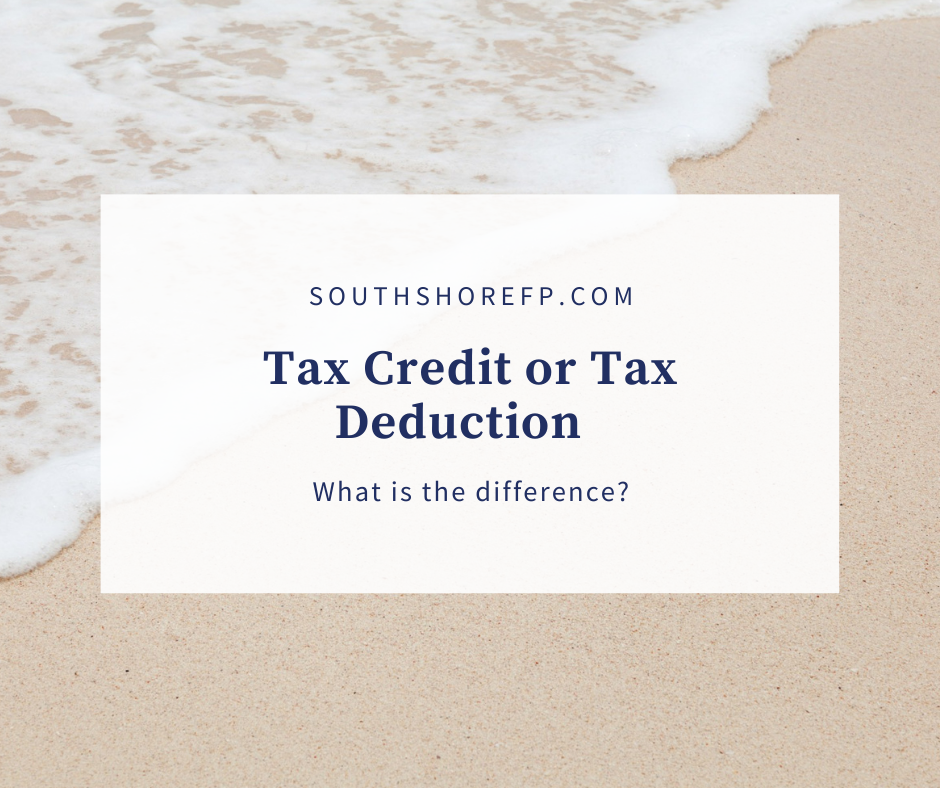 What Is the Difference Between a Tax Credit and a Tax Deduction