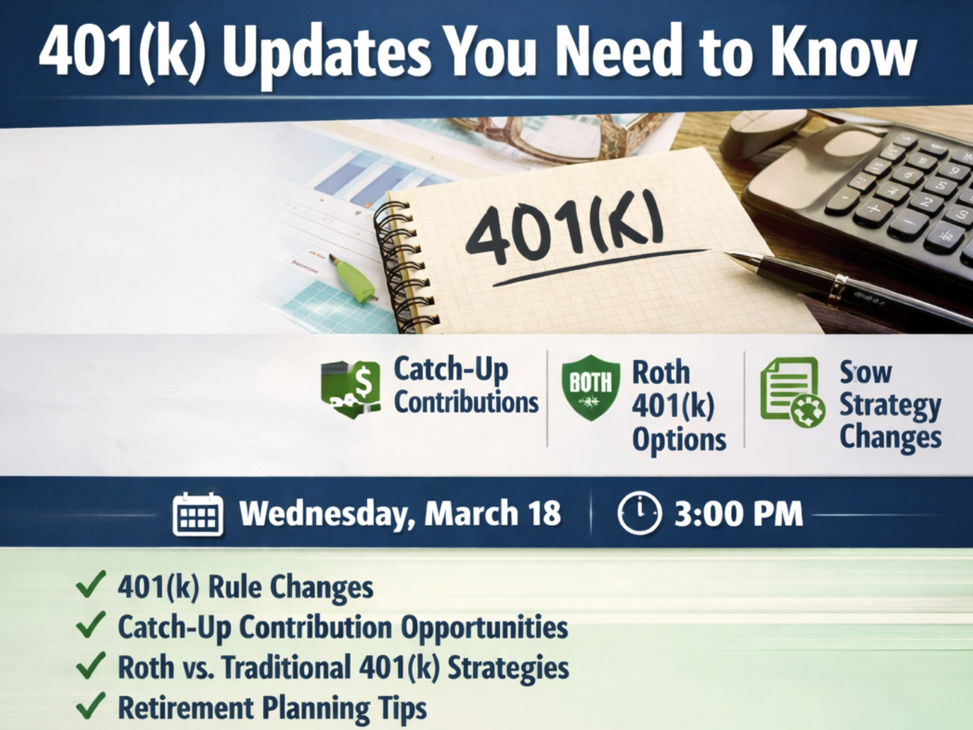 401(k) Updates You Need to KNow Thumbnail