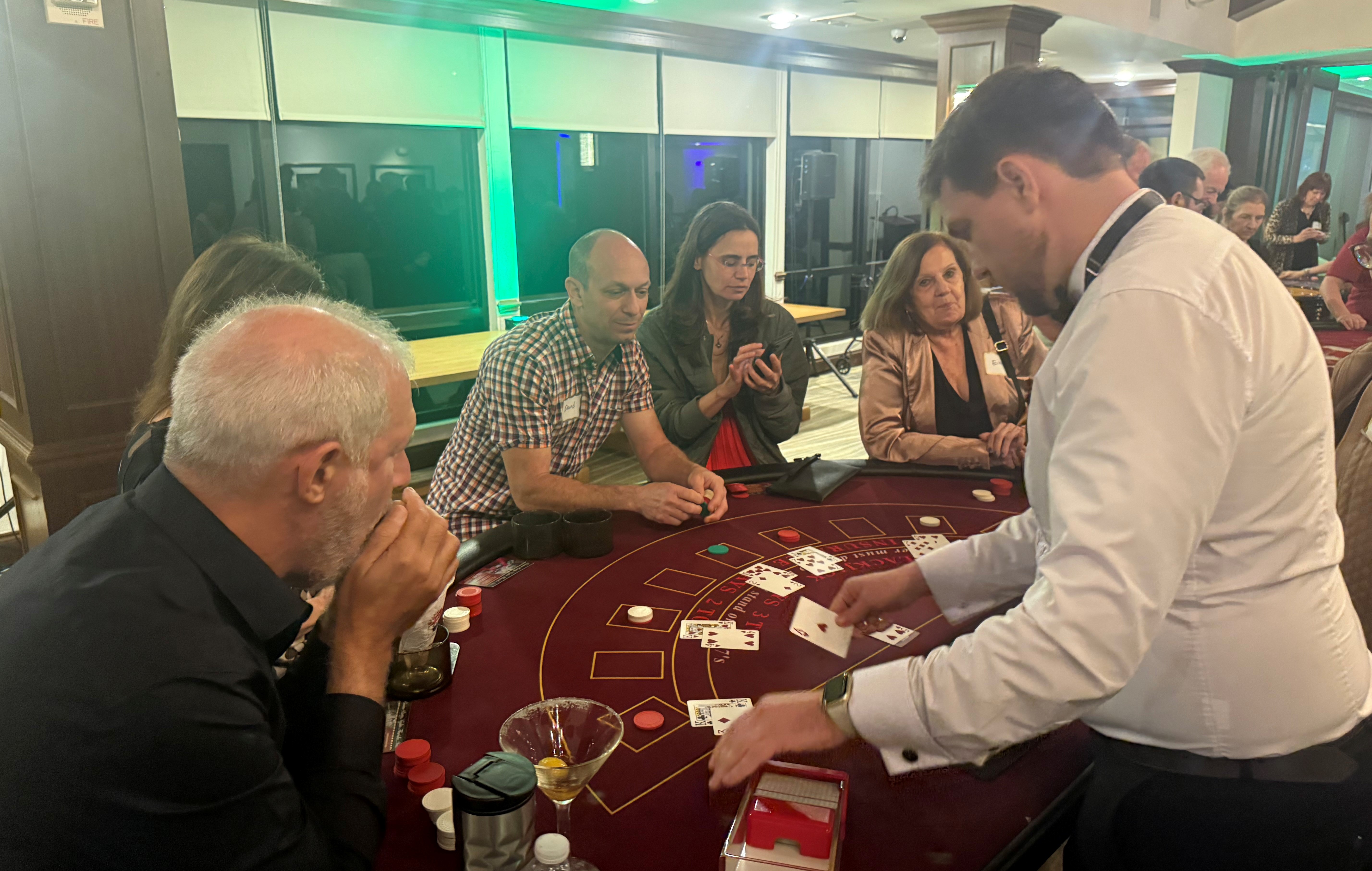 attendees of 2025 Client Appreciation Casino Night