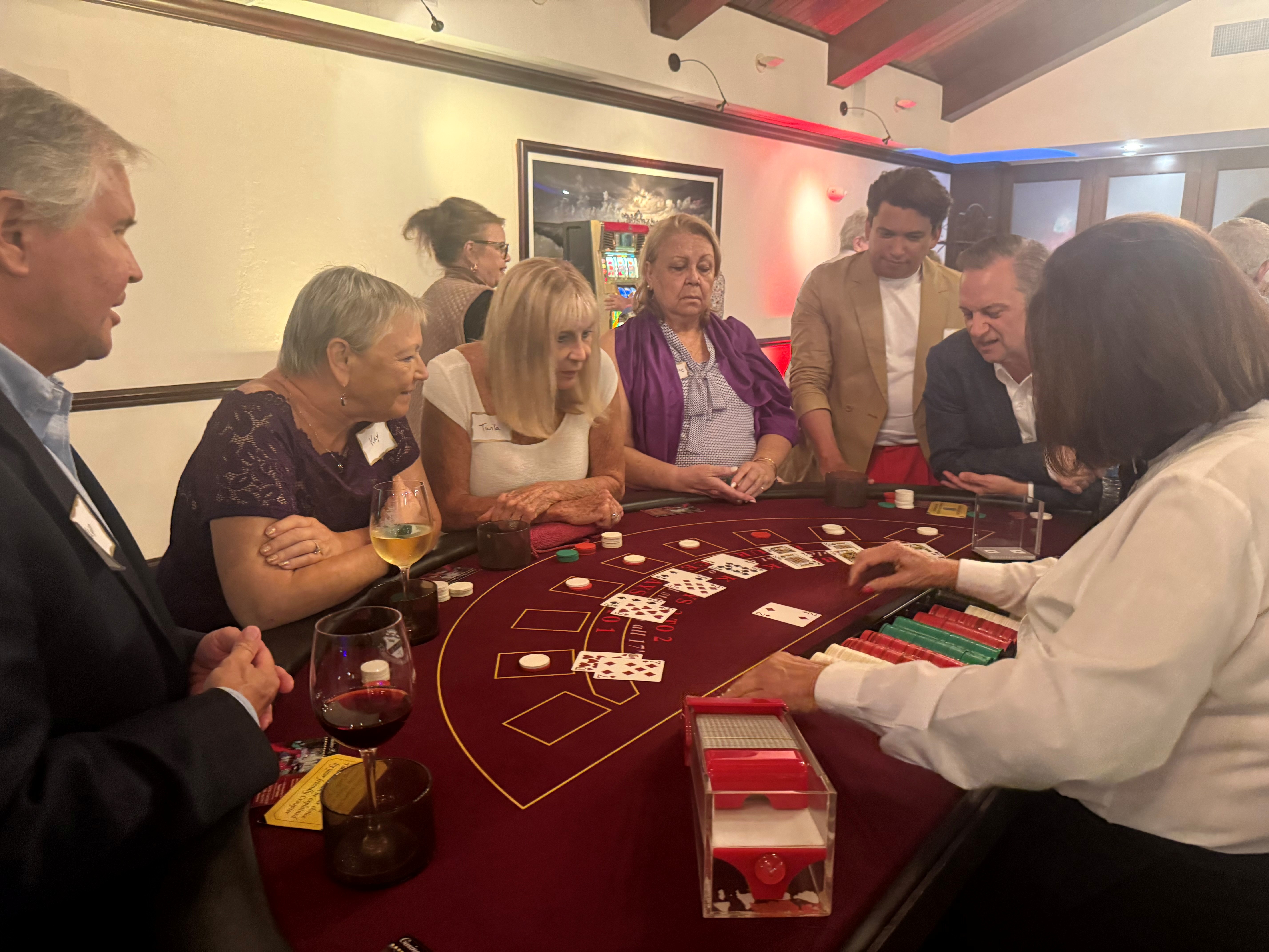 attendees of 2025 Client Appreciation Casino Night