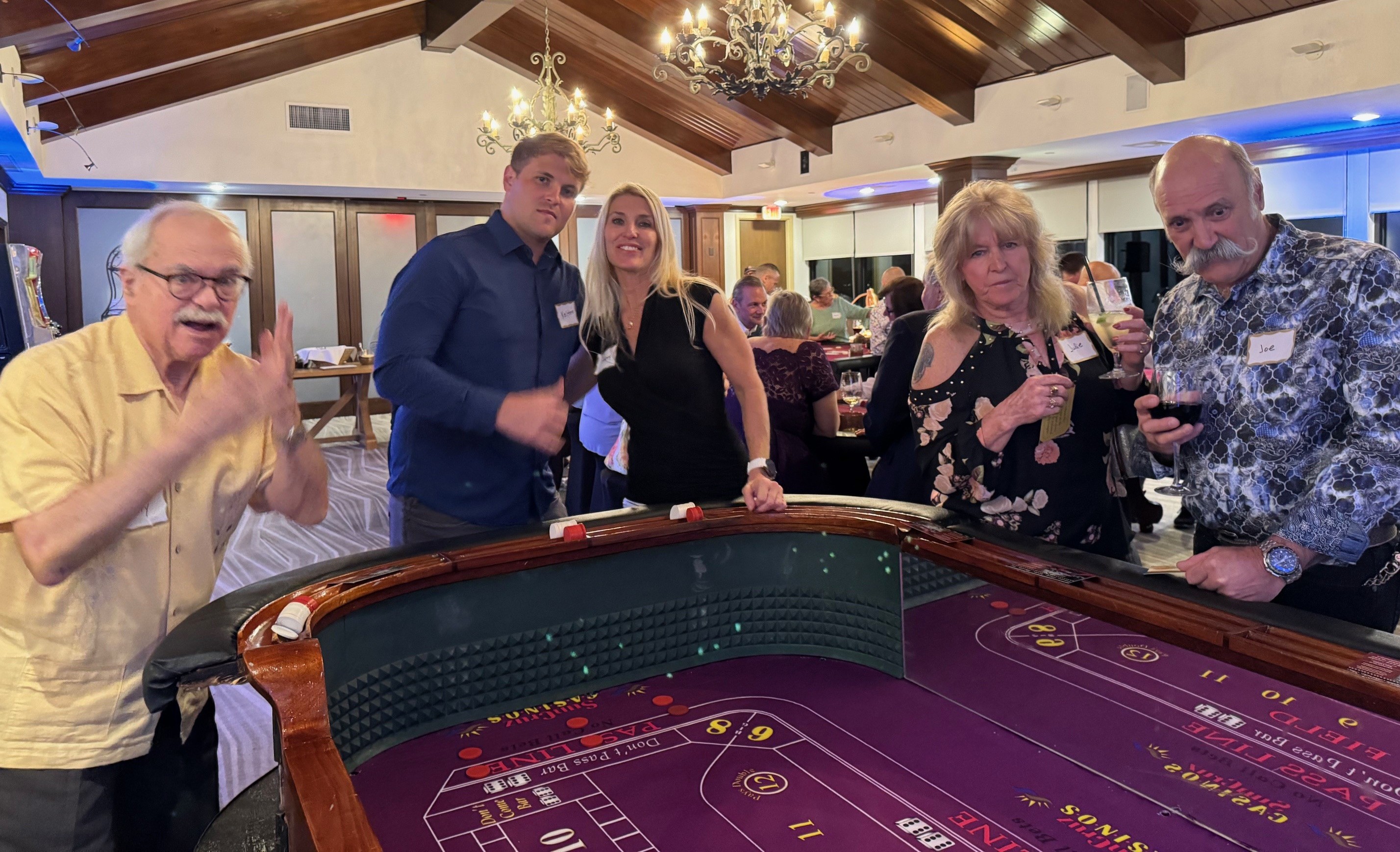 attendees of 2025 Client Appreciation Casino Night