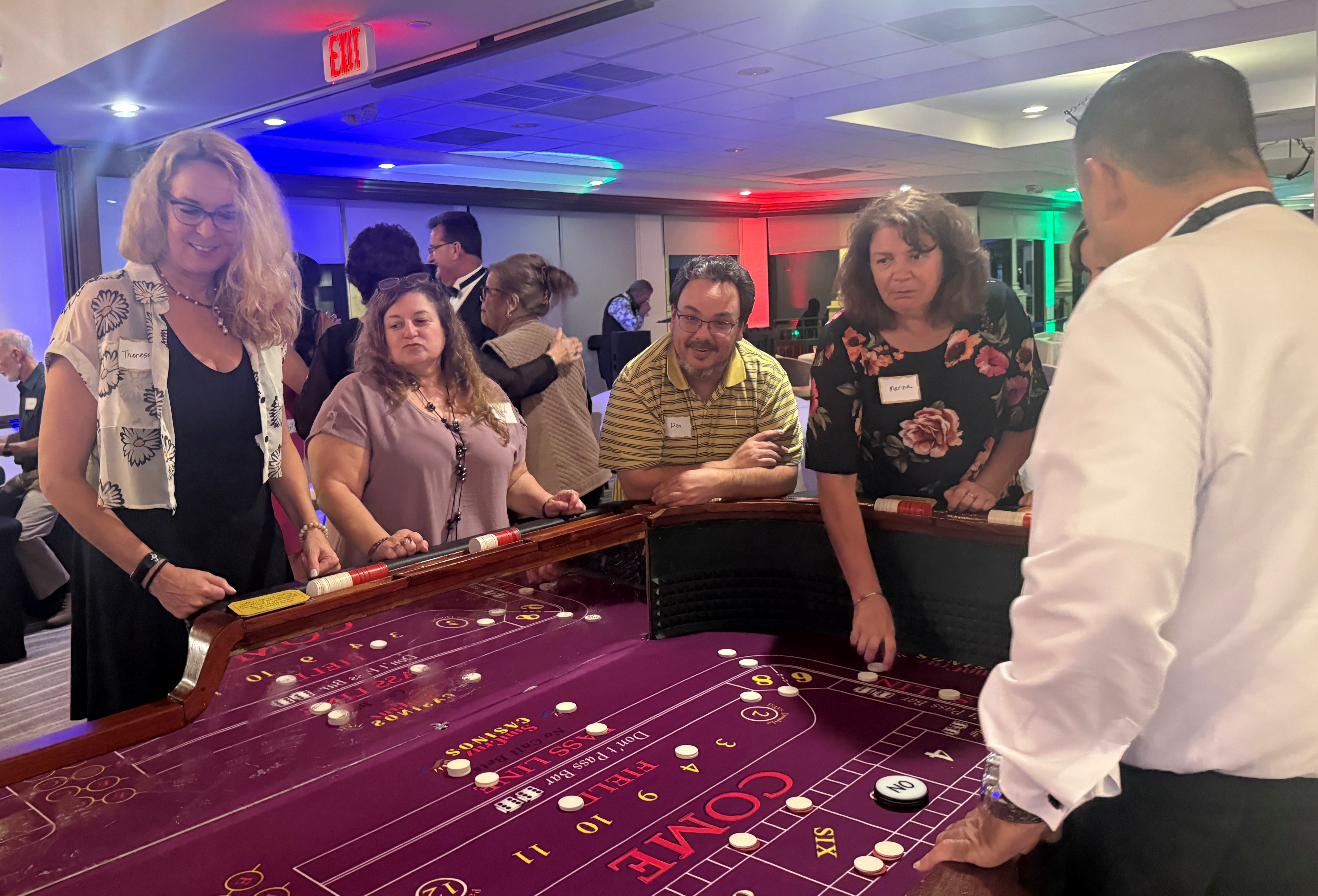 attendees of 2025 Client Appreciation Casino Night