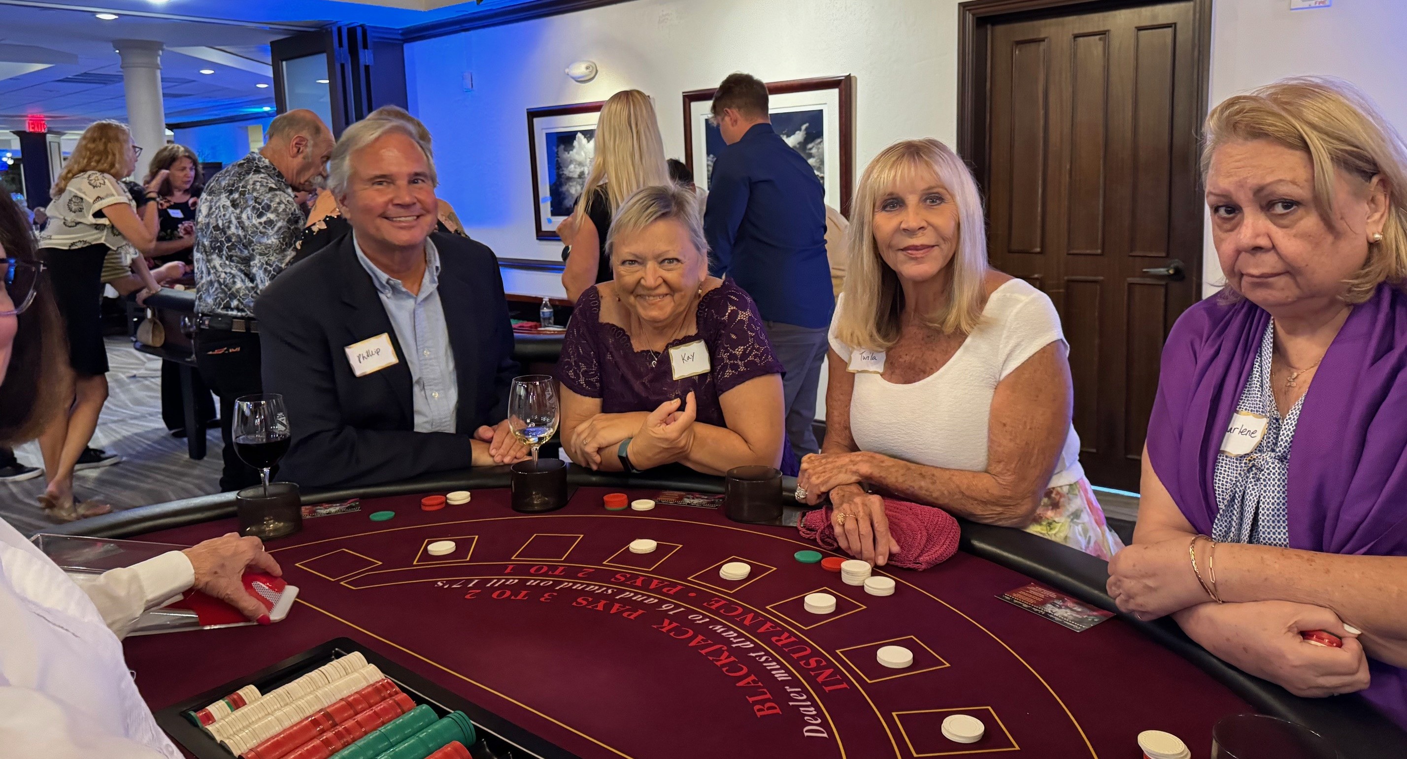 attendees of 2025 Client Appreciation Casino Night
