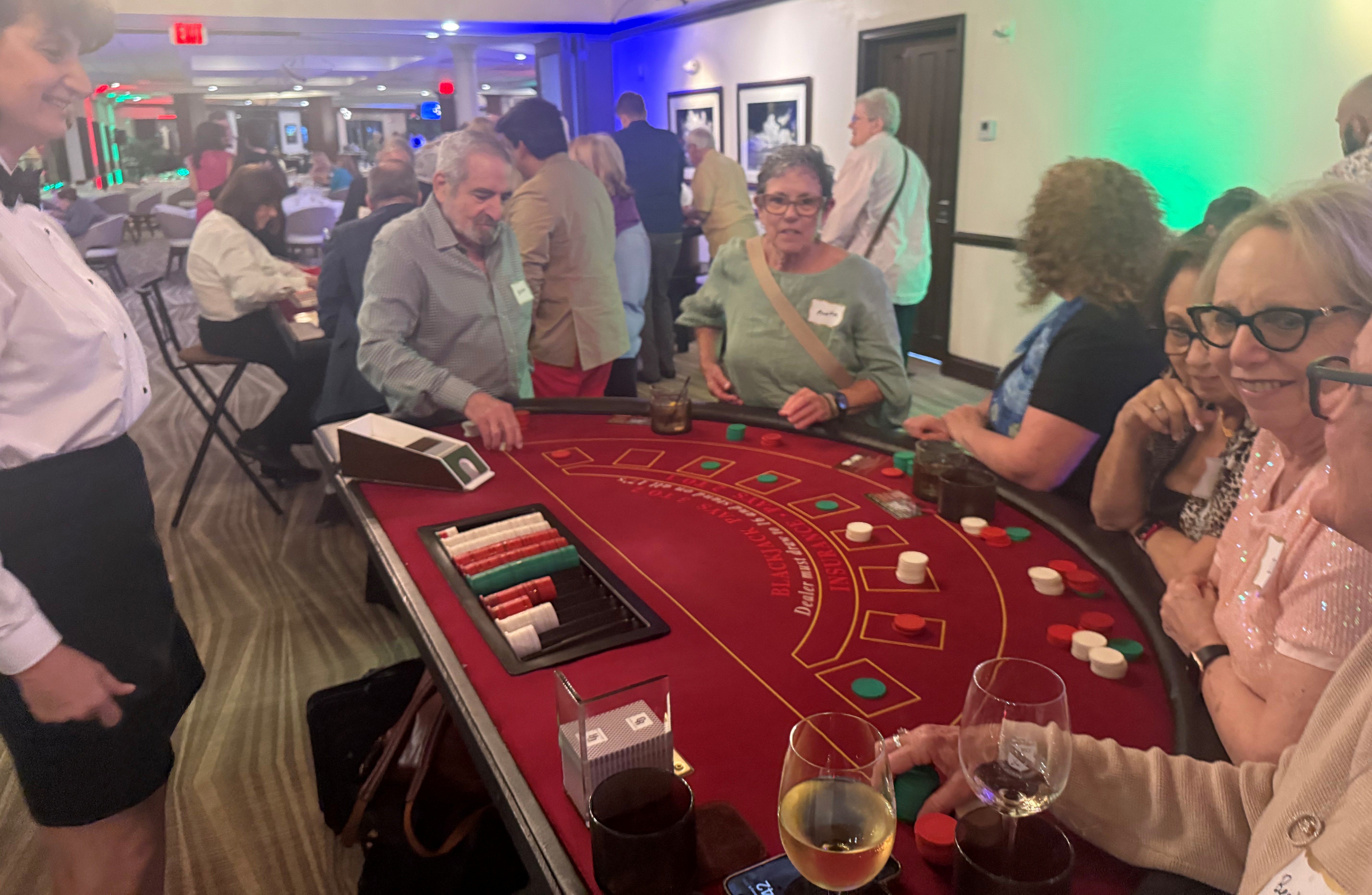 attendees of 2025 Client Appreciation Casino Night