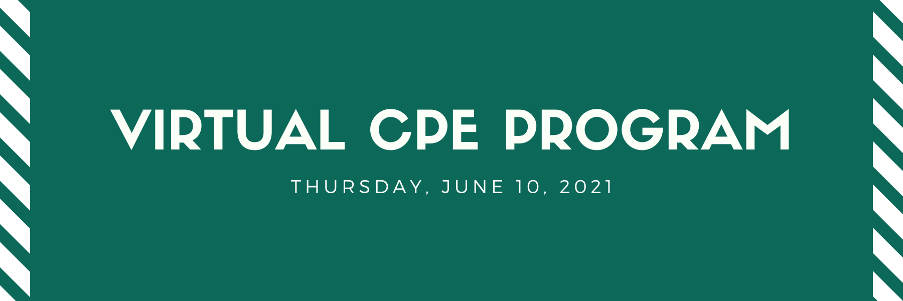 Virtual CPE Program - June 10 Thumbnail