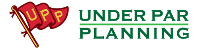 Logo for Under Par Planning - Real financial planning for people who love golf - CFP - Buffalo, NY