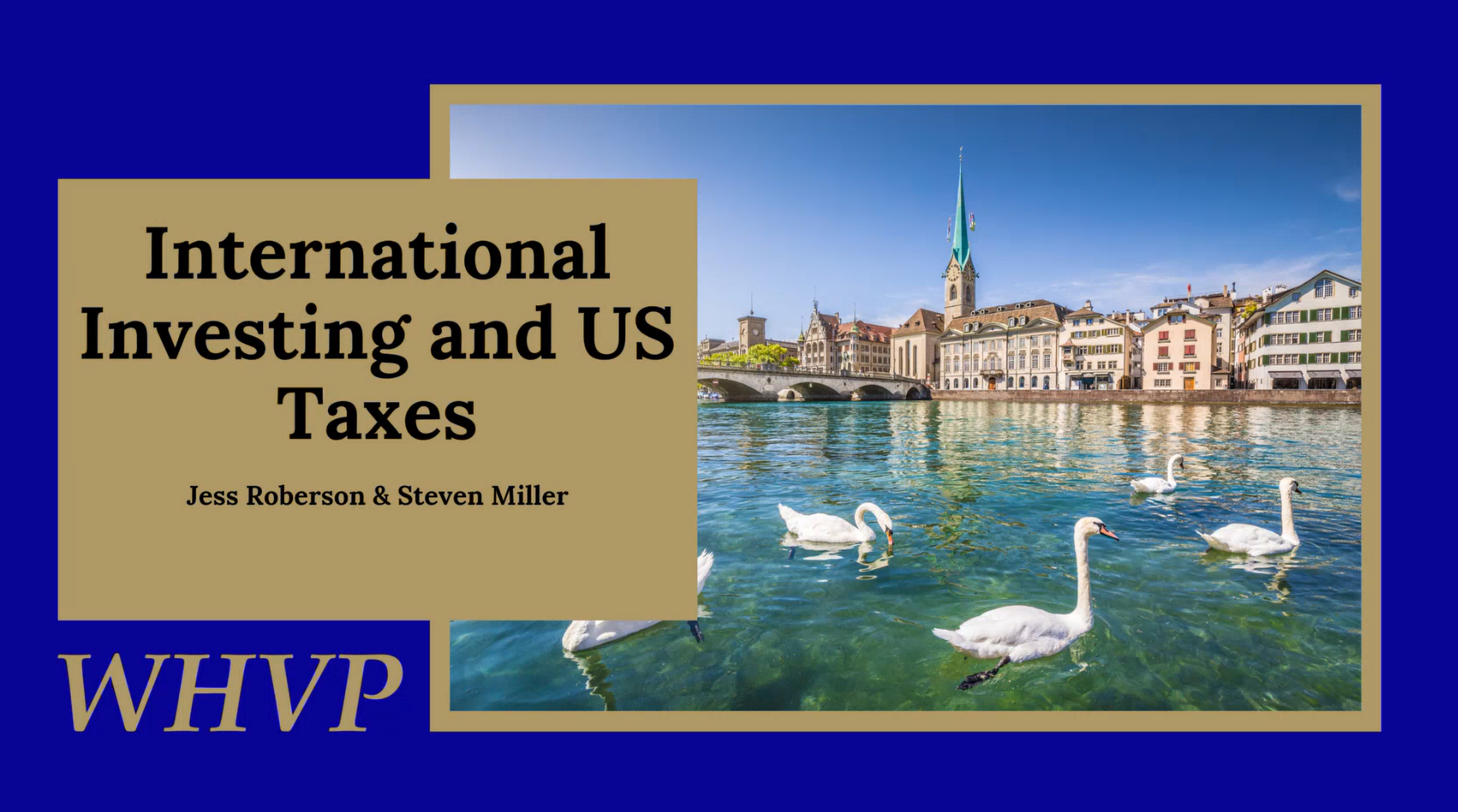 Webinar: International Diversification & U.S. Taxes Thumbnail
