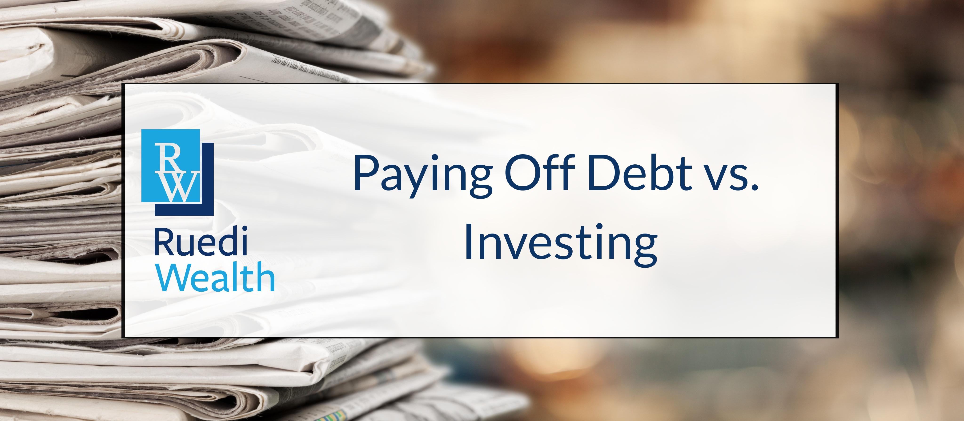 Paying Off Debt vs. Investing Thumbnail