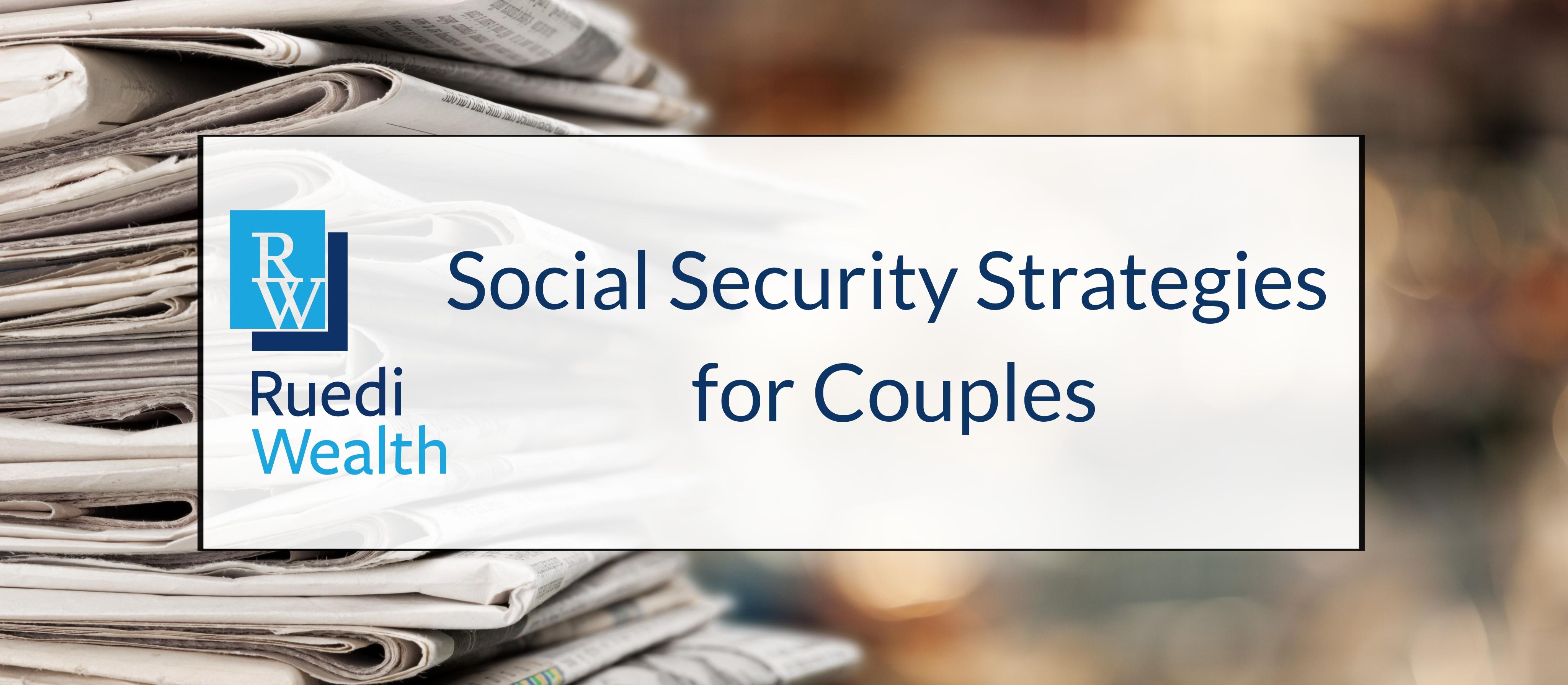 Social Security Strategies For Couples Thumbnail
