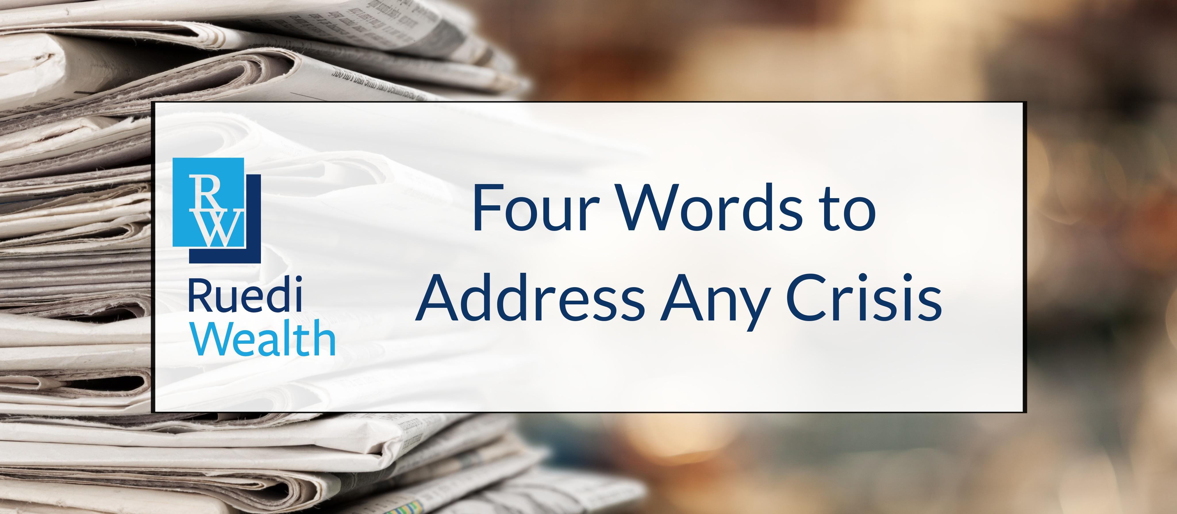 Four Words to Address Any Crisis Thumbnail