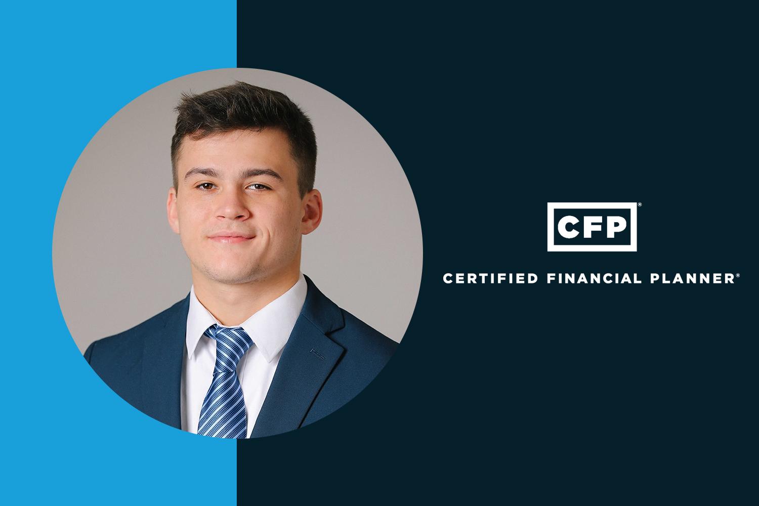 Caleb Harris Attains CERTIFIED FINANCIAL PLANNER® Certification Thumbnail