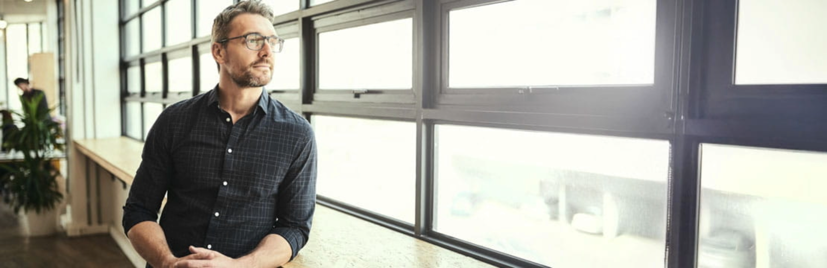 Startup stage illustration—founder planning and setting foundations