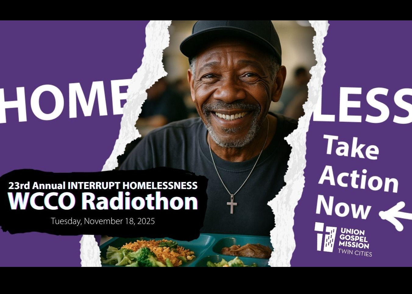November 18: WCCO Radiothon benefitting Union Gospel Mission Thumbnail