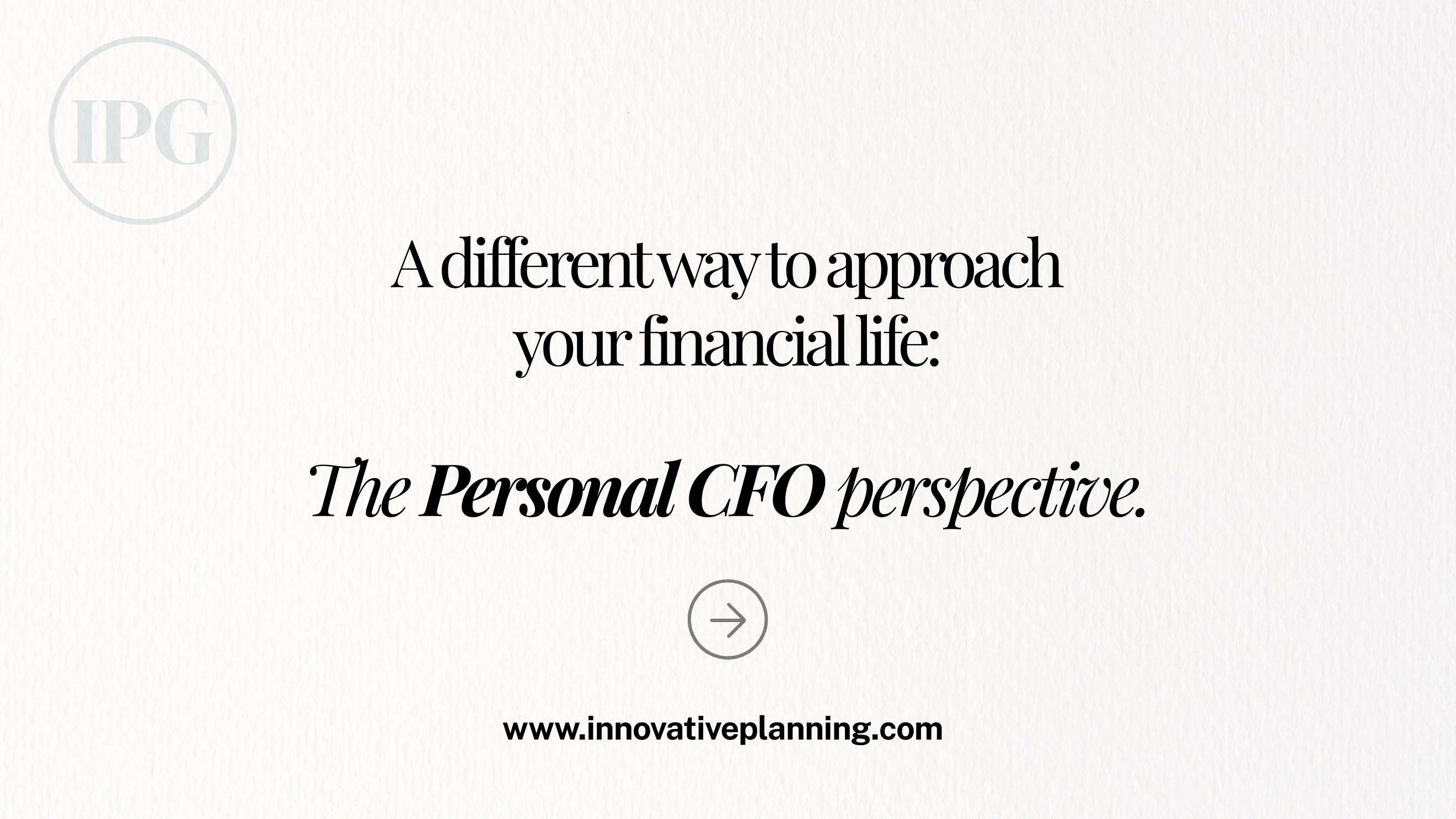 The Personal CFO Perspective Thumbnail