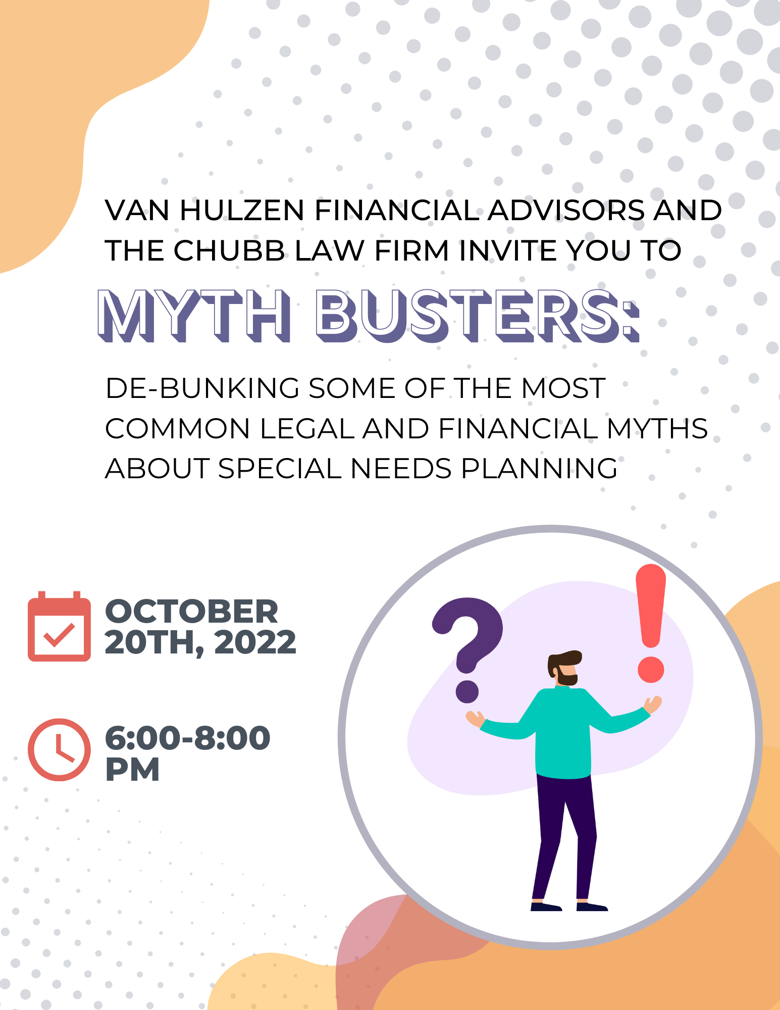 Myth Busters: De-bunking some of the most common legal and financial myths about special needs planning Thumbnail