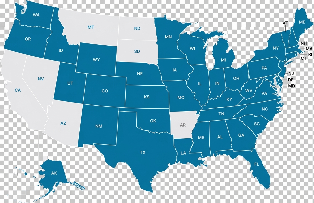 Hawaii Virginia and MyersCapital.com - Website - Where We Lend Land Graphic - March 2026 - 800 x 600 - Transparent Background.png