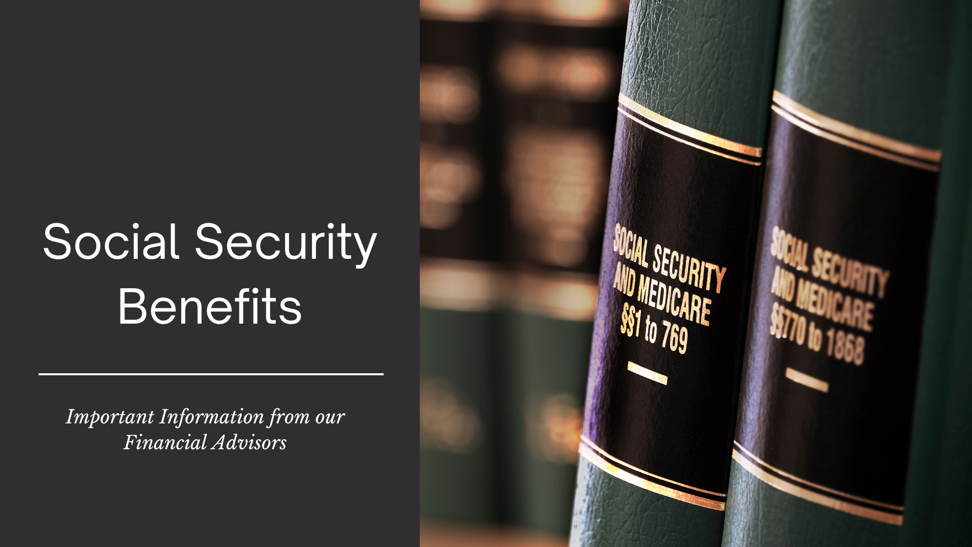 An Introduction to Social Security Benefits | Information from our ...