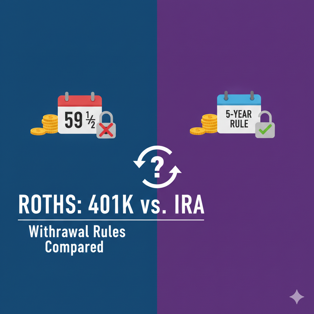 Roth 401(k) vs. Roth IRA: Understanding the Withdrawal Rules That Matter Most Thumbnail