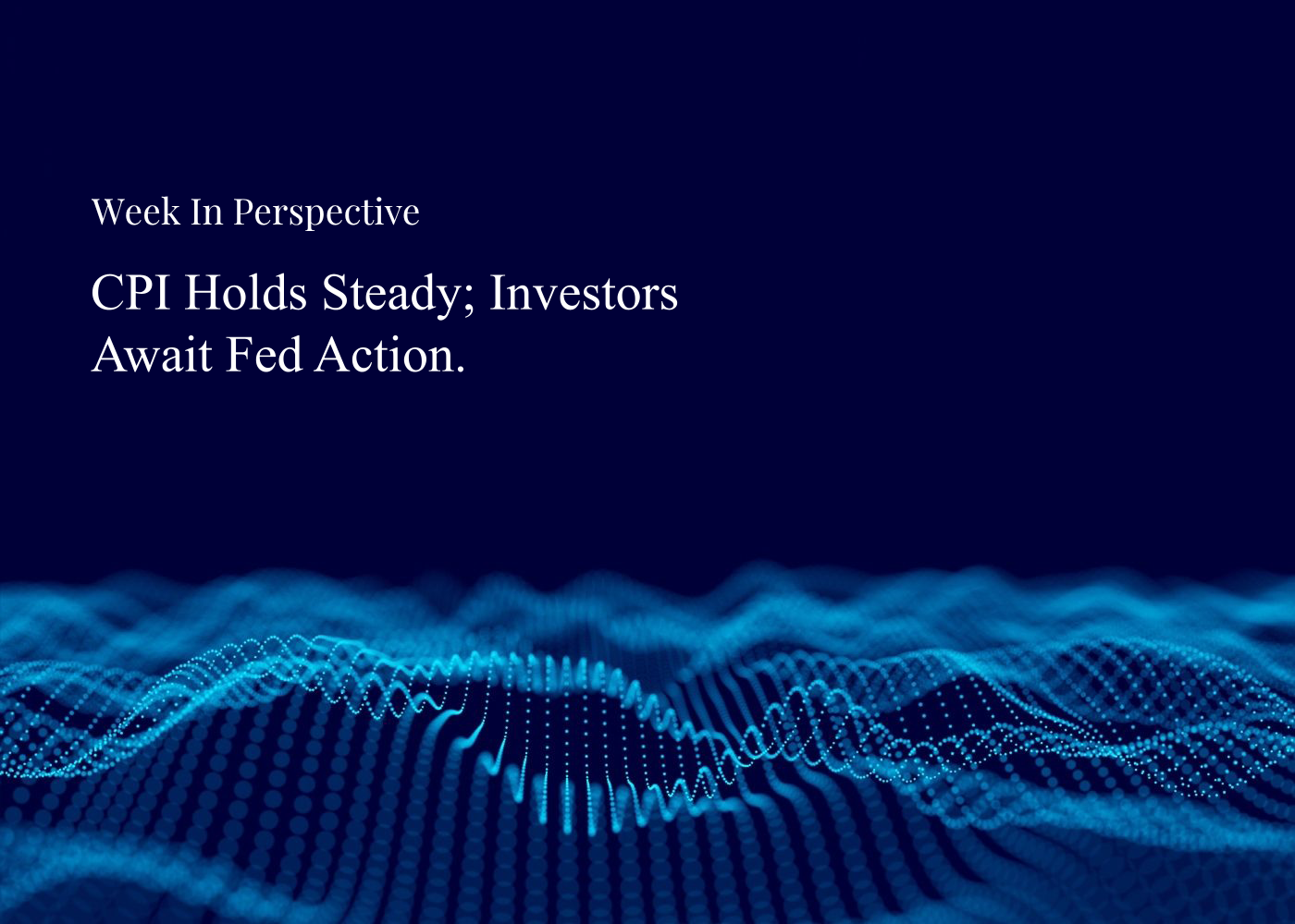 Week In Perspective | CPI Holds Steady; Investors Await Fed Action [14-September-26] Thumbnail